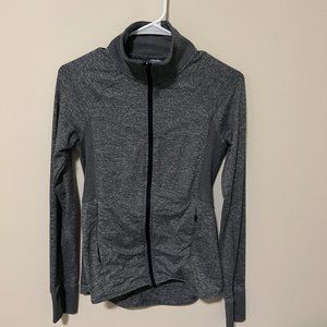 Champion Grey Workout Jacket (Size Small)